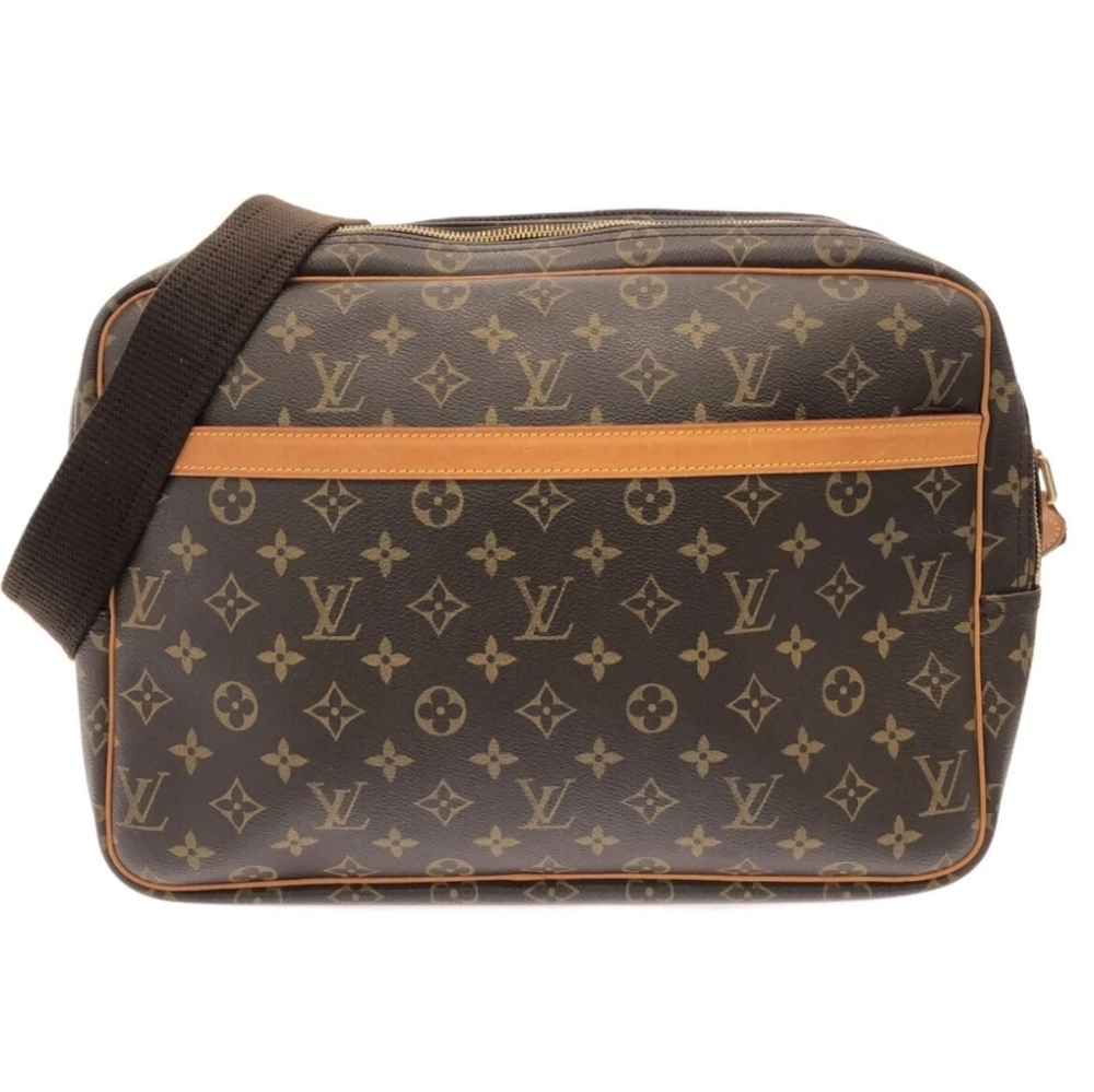 Louis Vuitton Brown Monogram Travel Bag